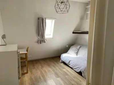 Un ou plusieurs lits dans un hébergement de l'établissement Ruederennes
