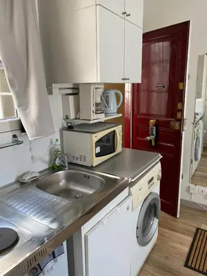 Cuisine ou kitchenette dans l'établissement Ruederennes