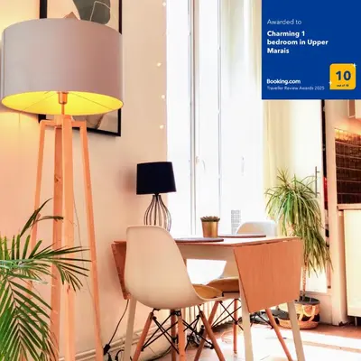 Plan de l'établissement Charming 1 bedroom in Upper Marais