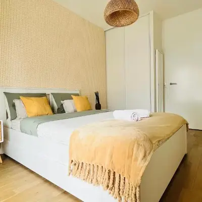Riviera Suite - Spacieux T3 - 5 min du métro- Paris centre à 10min