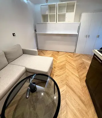 Cuisine ou kitchenette dans l'établissement Appartement