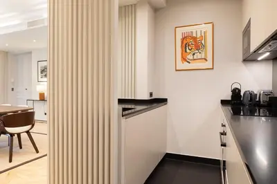 Cuisine ou kitchenette dans l'établissement Pick A Flat's Apartment in Saint-Germain, Bon Marché - Rue de Babylone