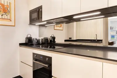 Cuisine ou kitchenette dans l'établissement Pick A Flat's Apartment in Saint-Germain, Bon Marché - Rue de Babylone
