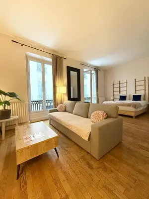 Coin salon dans l'établissement Studio Saint Germain