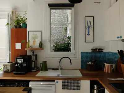 Plan de l'établissement Confort & calme, appartement hypercentre Paris