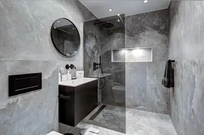 Salle de bains dans l'établissement Elegant apartment with AC - 3BR-10P- Le Marais