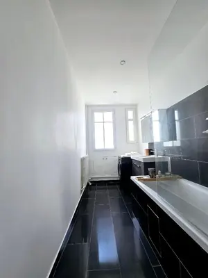 Cuisine ou kitchenette dans l'établissement APPARTEMENT T2 Spacieux et lumineux