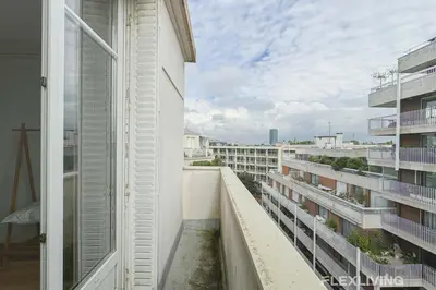 Balcon ou terrasse dans l'établissement Flexliving - room - Houel