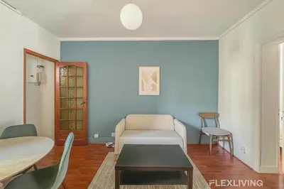 Coin salon dans l'établissement Flexliving - room - Lindet