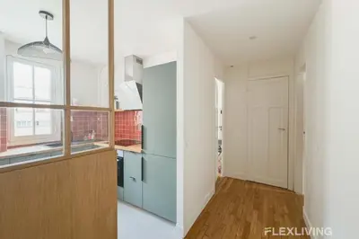 Cuisine ou kitchenette dans l'établissement Flexliving - room - Abbé Groult