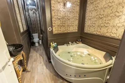 Salle de bains dans l'établissement A 2 pas de la Tour Eiffel
