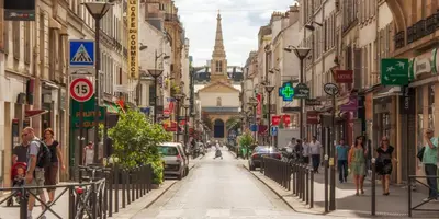 Quartier de l'appartement ou autre quartier proche