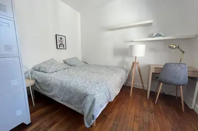 Un ou plusieurs lits dans un hébergement de l'établissement Flexliving - Sublime logement entier - Jonquoy