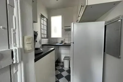 Cuisine ou kitchenette dans l'établissement Flexliving - Sublime logement entier - Jonquoy