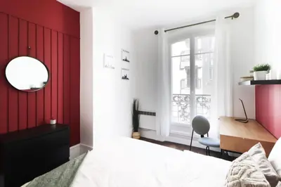 Un ou plusieurs lits dans un hébergement de l'établissement Flexliving - whole apartment - Essai
