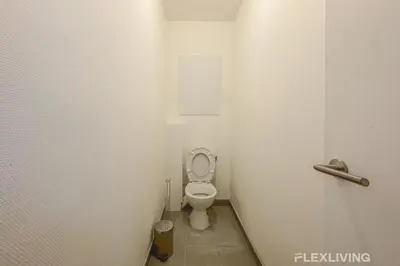 Salle de bains dans l'établissement Flexliving - Room - Henri Sellier - Suresnes 92