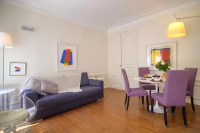 Coin salon dans l'établissement Le Marais Moderne