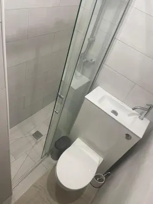 Salle de bains dans l'établissement Studio Porte de Vanves - Paris Sud