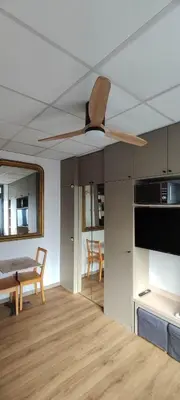 Cuisine ou kitchenette dans l'établissement Studio Porte de Vanves - Paris Sud