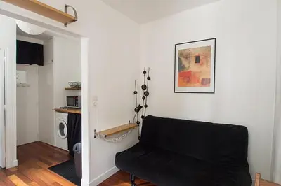 Cuisine ou kitchenette dans l'établissement Paris 9eme Cozy Home