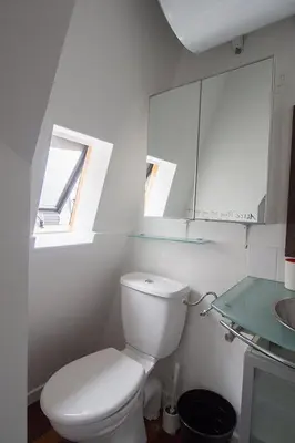 Salle de bains dans l'établissement Paris 9eme Cozy Home