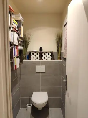 Salle de bains dans l'établissement Charmant deux pièces moderne