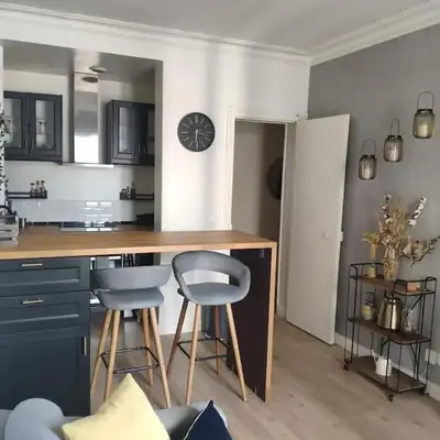 Charmant deux pièces moderne