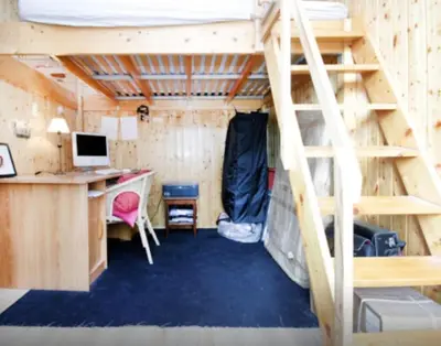 Cuisine ou kitchenette dans l'établissement Charmant Appartement près de Montmartre