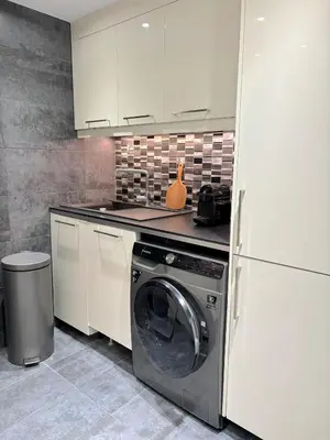 Cuisine ou kitchenette dans l'établissement L'appartement Vendome