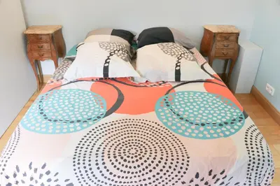 Un ou plusieurs lits dans un hébergement de l'établissement Magnifique grand appartement de luxe 4 chambres dans le centre de Paris