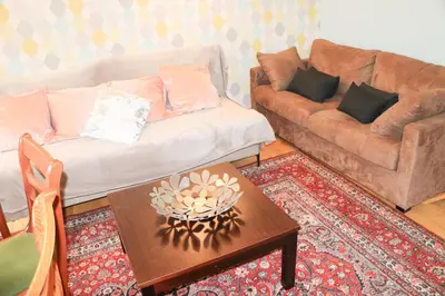 Coin salon dans l'établissement Magnifique grand appartement de luxe 4 chambres dans le centre de Paris
