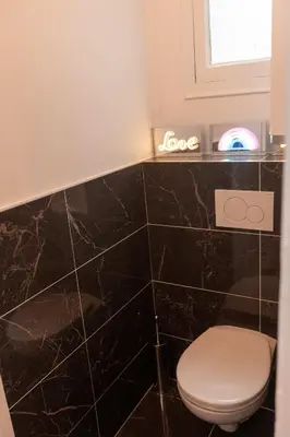Salle de bains dans l'établissement Chic et spacieux 6 personnes- cite de la science