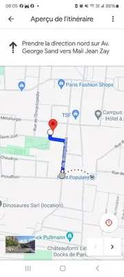 Plan de l'établissement Superbe 3P, Paris, Stade de France, WIFI, Parking
