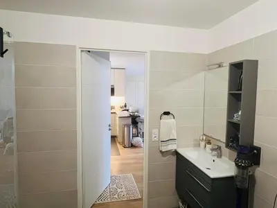 Cuisine ou kitchenette dans l'établissement Beautiful 1 bedroom apartment in Paris 17 - Clichy