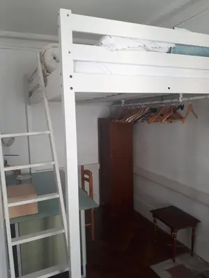 Un ou plusieurs lits superposés dans un hébergement de l'établissement Batignolles - Parisian appartment