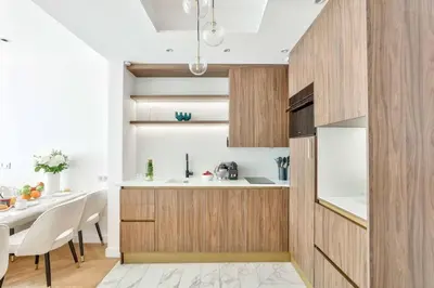 Cuisine ou kitchenette dans l'établissement Magnificent Family Flat - Le Marais - with AC