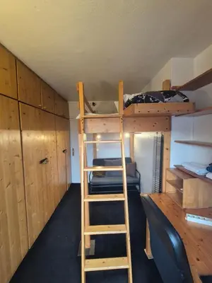 Un ou plusieurs lits superposés dans un hébergement de l'établissement Appartement 3 pièces Gare de Lyon Bercy Arena 75012 Paris
