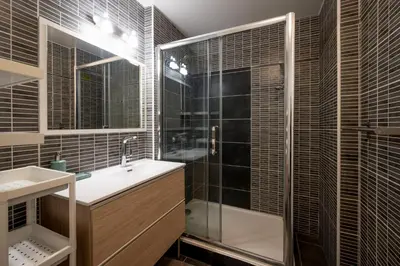 Salle de bains dans l'établissement Appartement Crista - Welkeys