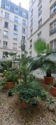 Jardin de l'établissement Studio Arc de Triomphe Champs Elysées