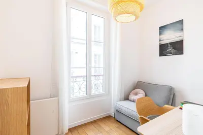 Coin salon dans l'établissement GuestReady - Charmant 2 pièces lumineux au calme