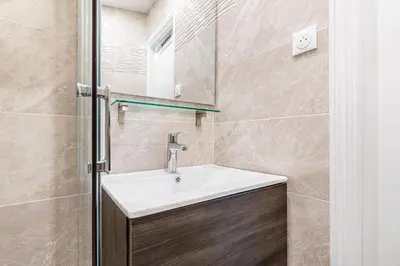Salle de bains dans l'établissement GuestReady - Sérénité au Cœur de Paris