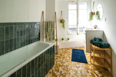 Salle de bains dans l'établissement Charming Apartment 50m2 - Saint Germain des Près