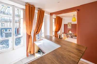 Un ou plusieurs lits dans un hébergement de l'établissement Charming Apartment 50m2 - Saint Germain des Près