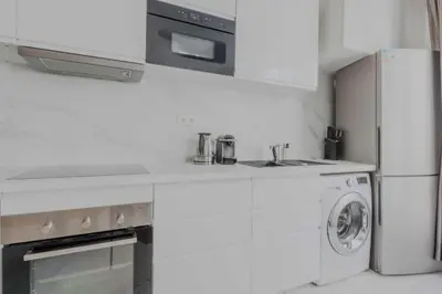 Cuisine ou kitchenette dans l'établissement Charming apartment - 1BD-4P - Gare du Nord