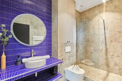 Salle de bains dans l'établissement Charming apartment 1 bedroom by Studio Prestige