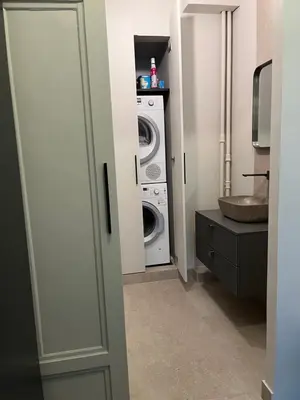 Salle de bains dans l'établissement Appart PARIS 16 Auteuil-Passy Standing neuf 2ch 2sdb 2wc