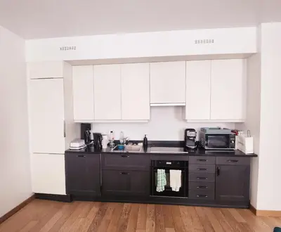 Cuisine ou kitchenette dans l'établissement Homeloveparis