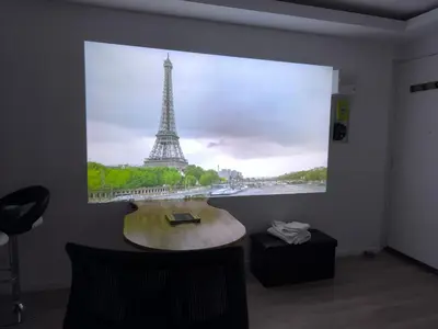 Télévision ou salle de divertissement dans l'établissement appartement confort
