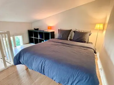 Un ou plusieurs lits dans un hébergement de l'établissement Loft Orfila