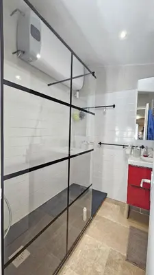 Cuisine ou kitchenette dans l'établissement Appartement Boulogne-Billancourt
